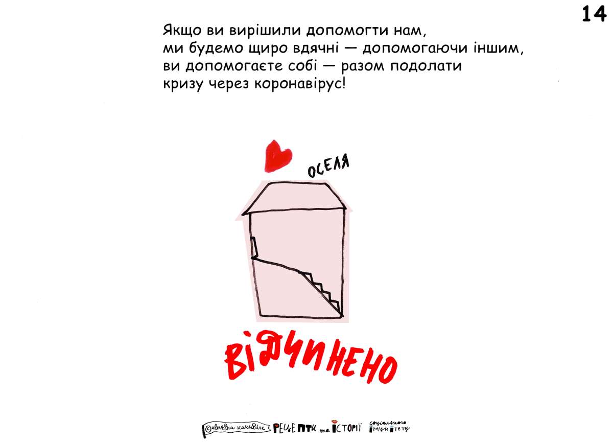 Якщо ви вирішили допомогти нам, ми будемо щиро вдячні — допомагаючи нам, ви допомагаєте собі — разом подолати кризу через коронавірус!